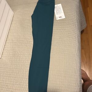 Lululemon Align HR Pant 25" Size 2 NEW Teal Leggings